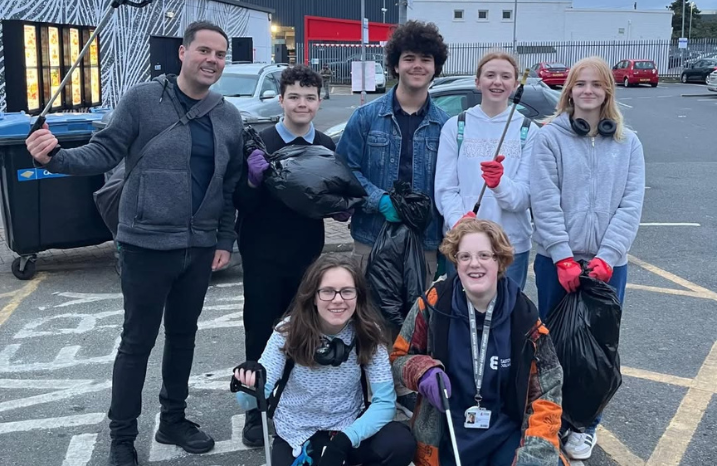 A group of young people from Broadland YAB