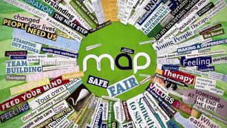 map - word collague