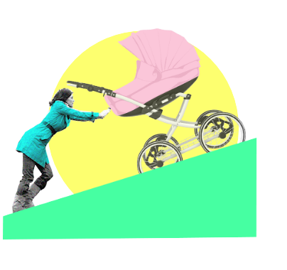 Being a young parent illustration