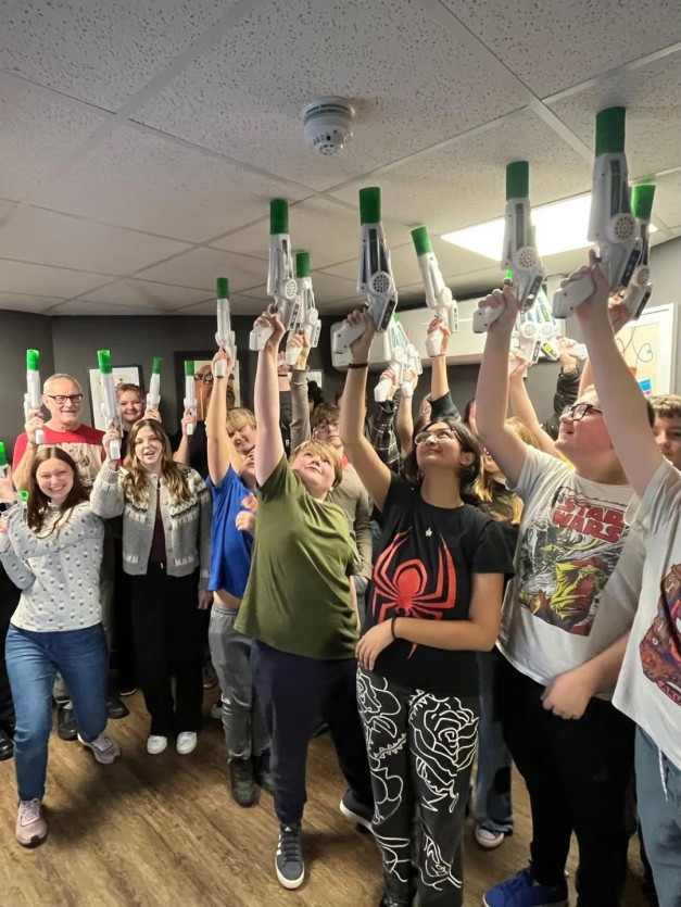 A group of young people from Broadland YAB