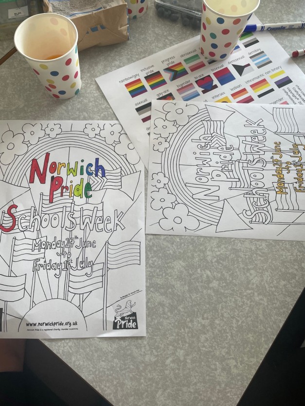 Norwich Pride Schools Week at Fakenham Academy