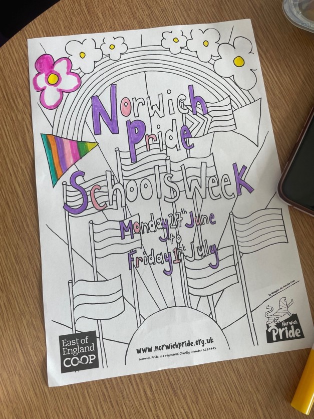 Norwich Pride Schools Week at Fakenham Academy