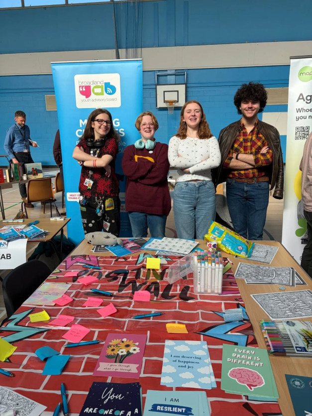 A group of young people from Broadland YAB